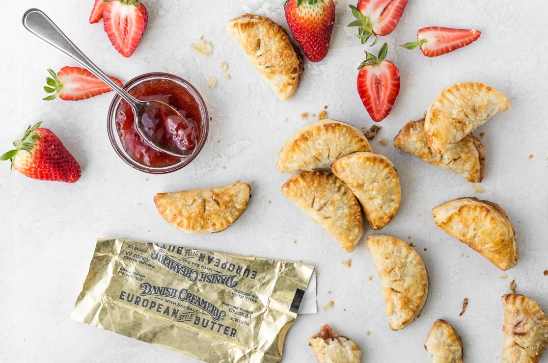 Danish Creamery Strawberry Jam Hand Pies